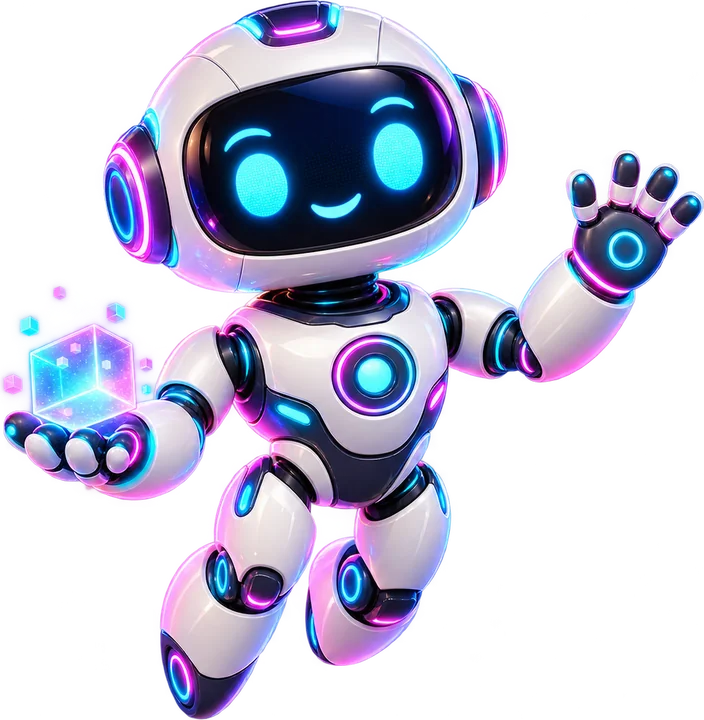 Eternal Softwares robot mascot