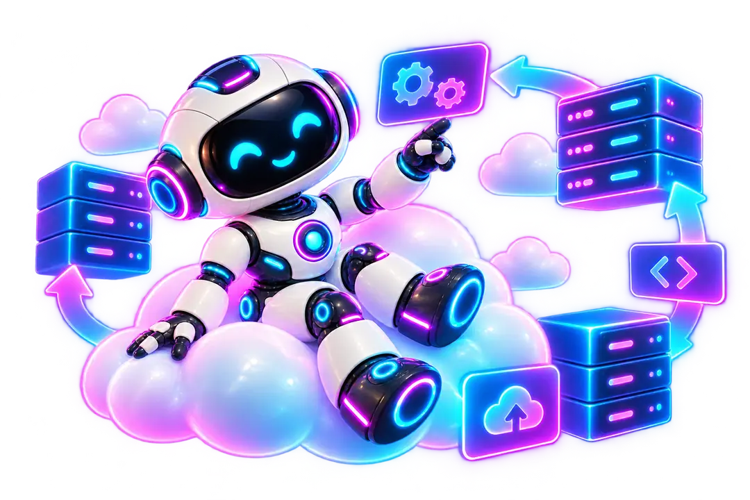 Cloud & DevOps illustration
