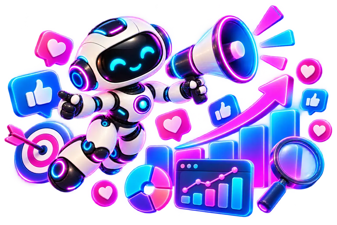 Digital Marketing & SEO illustration